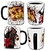 Friday the 13th - Jason Voorhees - Welcome to Camp Crystal Lake - One 11 oz Morphing Mugs Color Changing Heat Sensitive Ceramic Mug – Image Revealed When HOT Liquid Is Added!