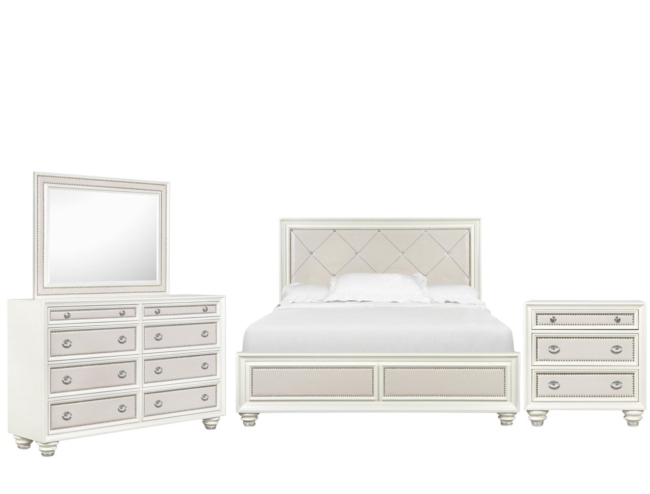 Amazon Com Magnussen Diamond Bedroom Set With California