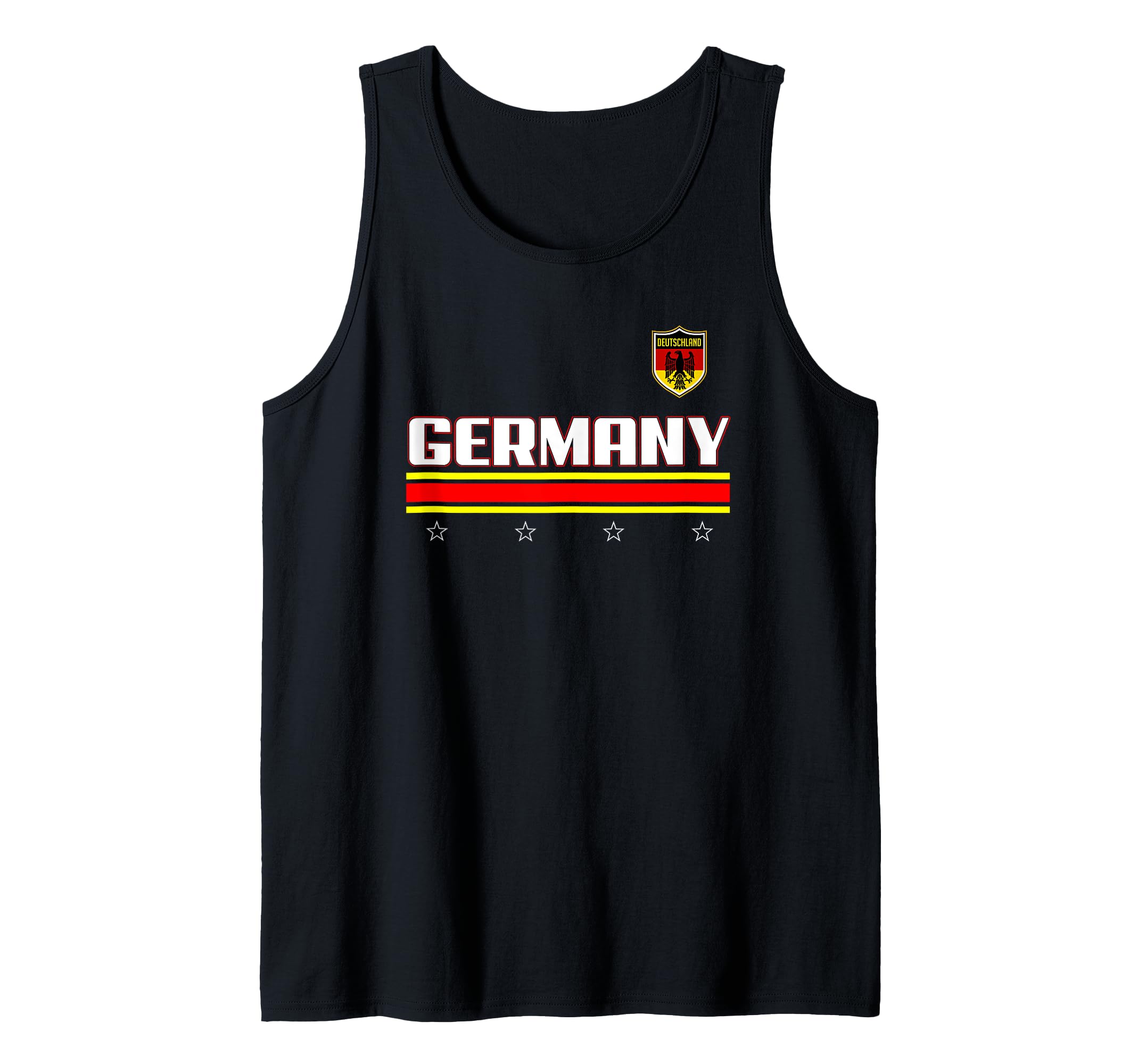 Trendy Germany 4 Star Banner Tank Top