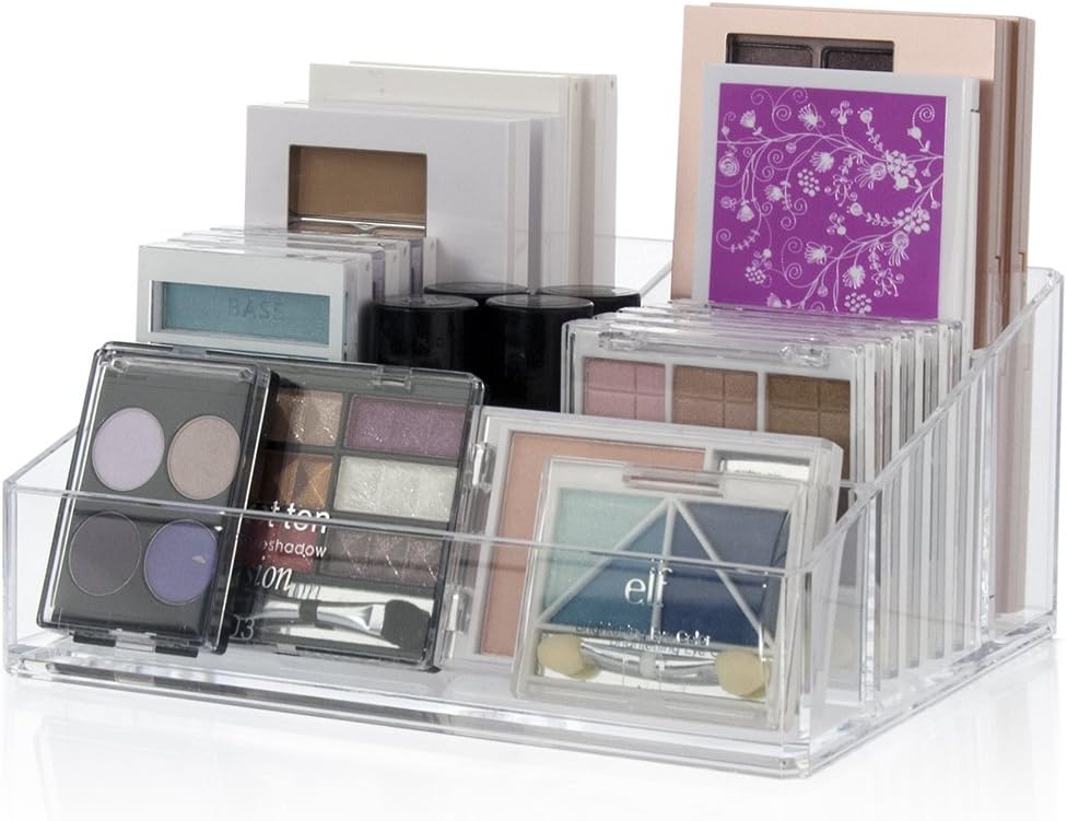STORi Clear Plastic Vanity Makeup Organizer: Home & Kitchen
