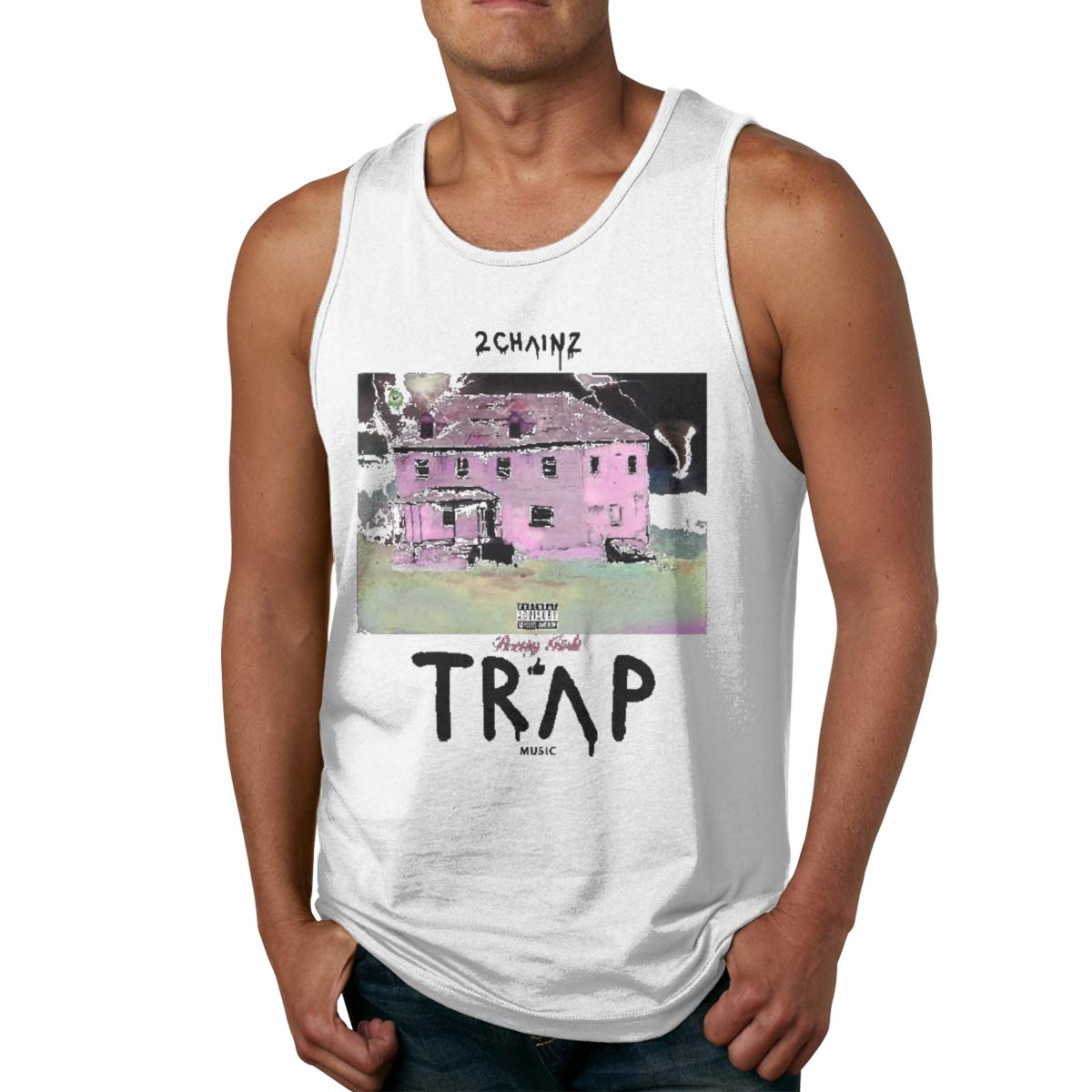 S 2 Chainz Pretty Girls Like Trap Music Casual Style Running Sleeveless Tank Tops T Shirt