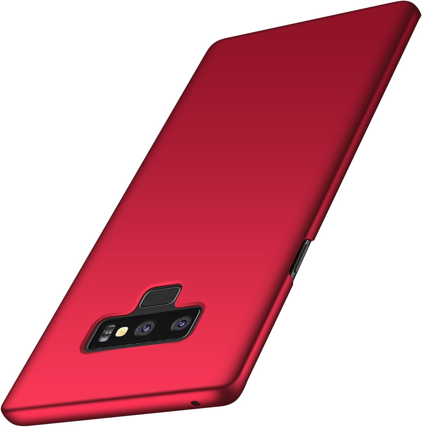 Arkour Galaxy Note 9 Case, Minimalist Ultra Thin Slim Fit Smooth Matte Surface Hard PC Cover for Samsung Galaxy Note 9 (Smooth Red)