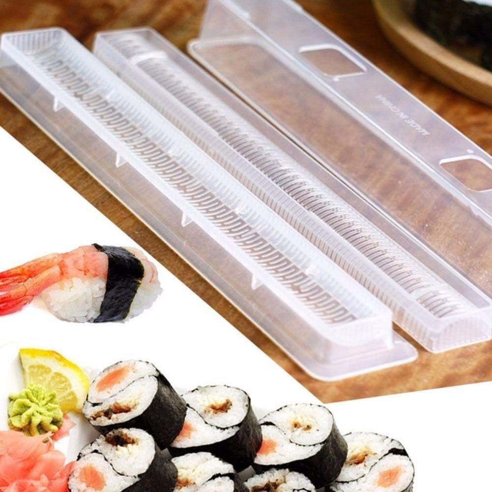Opfury Sushi Stampo Facile Da Preparare Sushi Giapponese E Panini A Casa Con Una Semplice Pressa Per Sushi Stampo Fai Da Te In Stile Giapponese Stampo Sottile Per Sushi Casa E Cucina