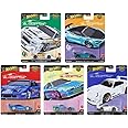 1:64 Diecast Model Car Compatible with Hot Wheels Car Culture 2025 "Silhouettes G Case Set of 5 Cars, FPY86-961G