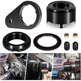 Bonbo 5th Gear Lock Nut Retainer Kit &amp; 1/2" Drive Mainshaft 5th Gear Nut Wrench Suitable for 1994-2004 Dodge Cummins NV4500 Transmission (8-Pack)