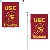 Desert Cactus University of Southern California USC Garden Flag – 19 x 12 inch California Trojans Banner, For Outdoor Display and Events (Design B)