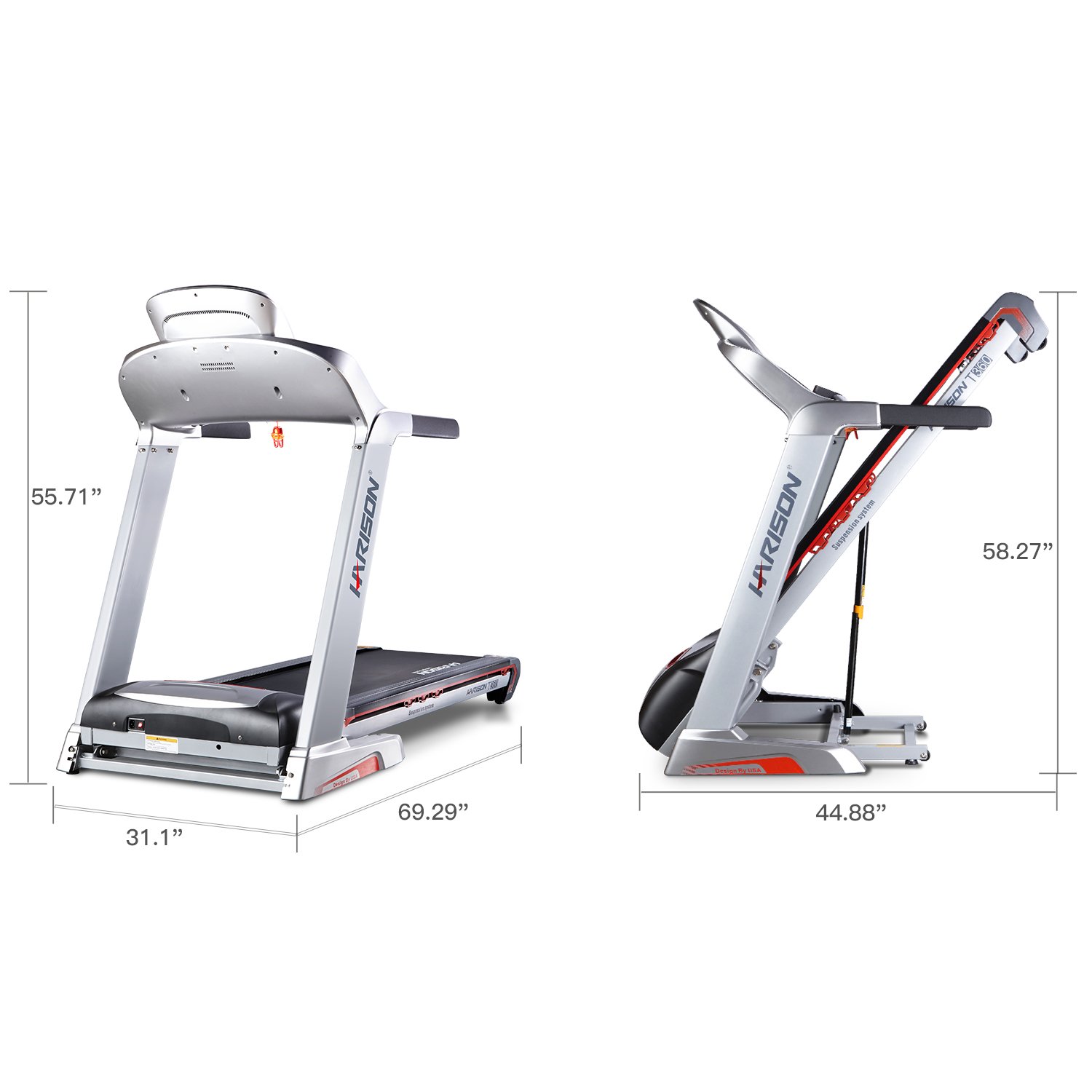 Harison Electric Folding Treadmill Running Machine With Auto 15 Incline Home Gym Fitness Machine With 7 Inch Lcd Screen Easy Handrail Controls #treadmill #for #commercial #use Harison Electric Folding Treadmill Running Machine With Auto 15 Incline Home Gym Fitness Machine With 7 Inch Lcd Screen Easy Handrail Controls