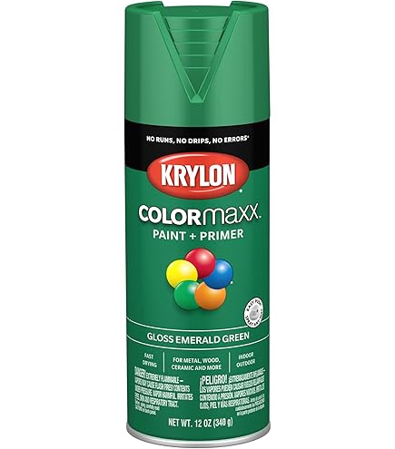 美品　CANAL JEAN MA-1ベスト ボリュームスリーブ　緑　グリーン 6-Pack of 12 oz Krylon K05517007 Emerald Green COLORmaxx Paint