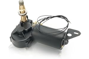 Dilomber Marine Windshield Wiper Motor 12V 2.5" Shaft 110 Degree Replacement for MRV and Automotive Boat, Marine & Car Wiper Motor Replace - 34010 30991 4R2.12.R110D WWF12C18 Series, Angle 40-110°