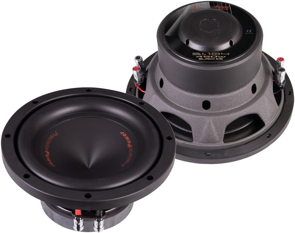 precision power 10 inch subwoofer