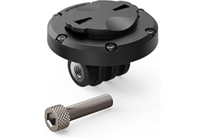 TUSITA Action Camera and Headlight Top Adapter Compatible with Garmin Bike Mount