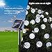 Joomer Solar String Lights Outdoor, 2 Pack Total 60 LED 40Ft Gazebo Lights Solar Powered with 8 Lighting Modes Waterproof for Garden Yard Porch Party Balcony (White)