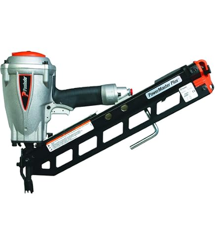 BOSTITCH BTF83PL 21-Degree Plastic Round Head Framing Nailer – 3-1/4 Inch, Industrial Grade For High-Volume Framing (White)