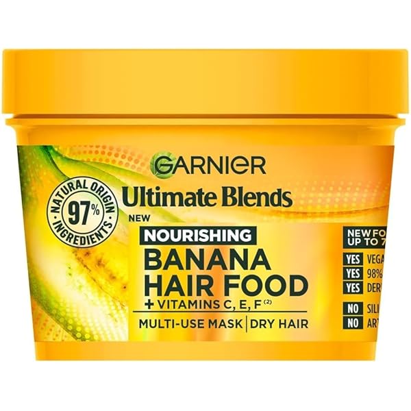 Amazon.com: Garnier Fructis Nourishing Banana Hair Food, 3