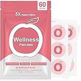 GLP-1 Wellness Patches for Men & Women - Flexible Daily Use Stickers 60 Count (Pack of 1)