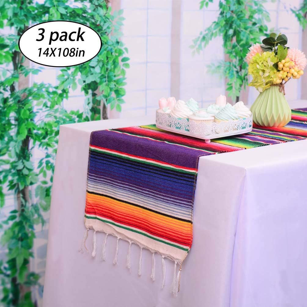 Best htfd mexican table runner serape