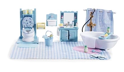 calico critters master bathroom set