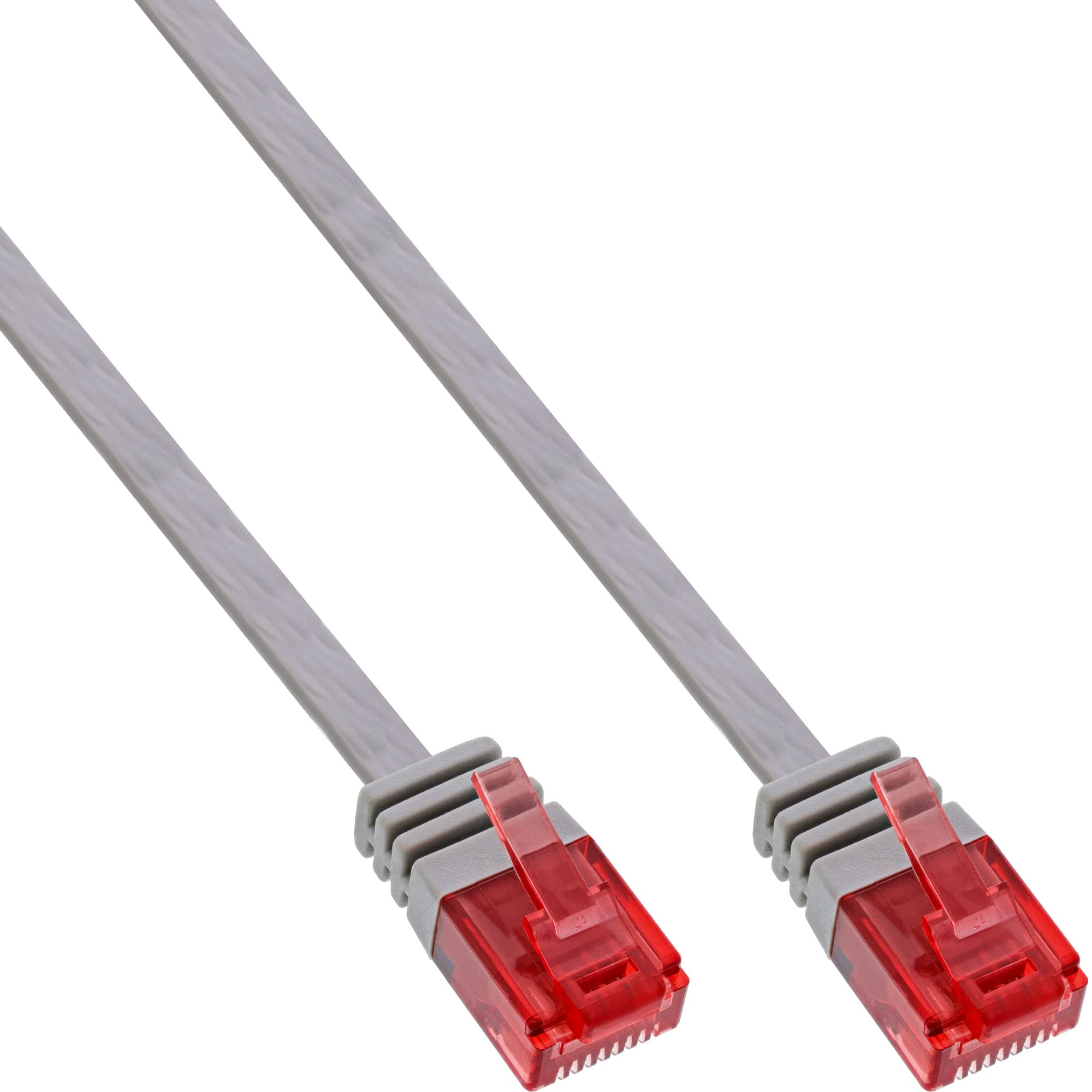 InLine Patch Cable Flat UTP Cat. 6 15 m Grey