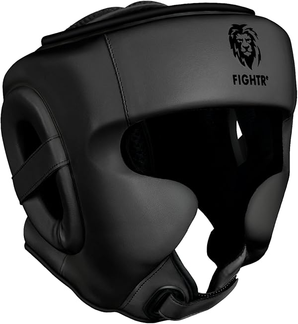 FIGHTR MMA Kopfschutz mit bestem Sitz für maximalen Schutz | Boxhelm für Sparring | Verstellbare Größe für Boxen, MMA, Muay Thai, Kickboxen & Kampfsport