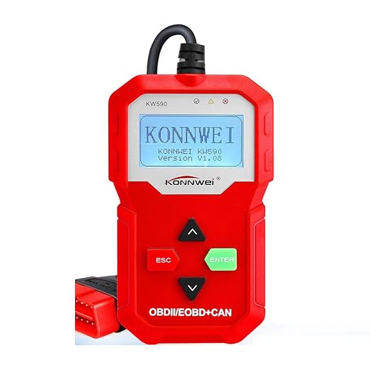 ACCDUER Escáner OBD2 Escáner de código de fallas del Motor ...