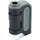 Carson MicroBrite Plus 60x-120x Power LED Lighted Pocket Microscope (MM-300)