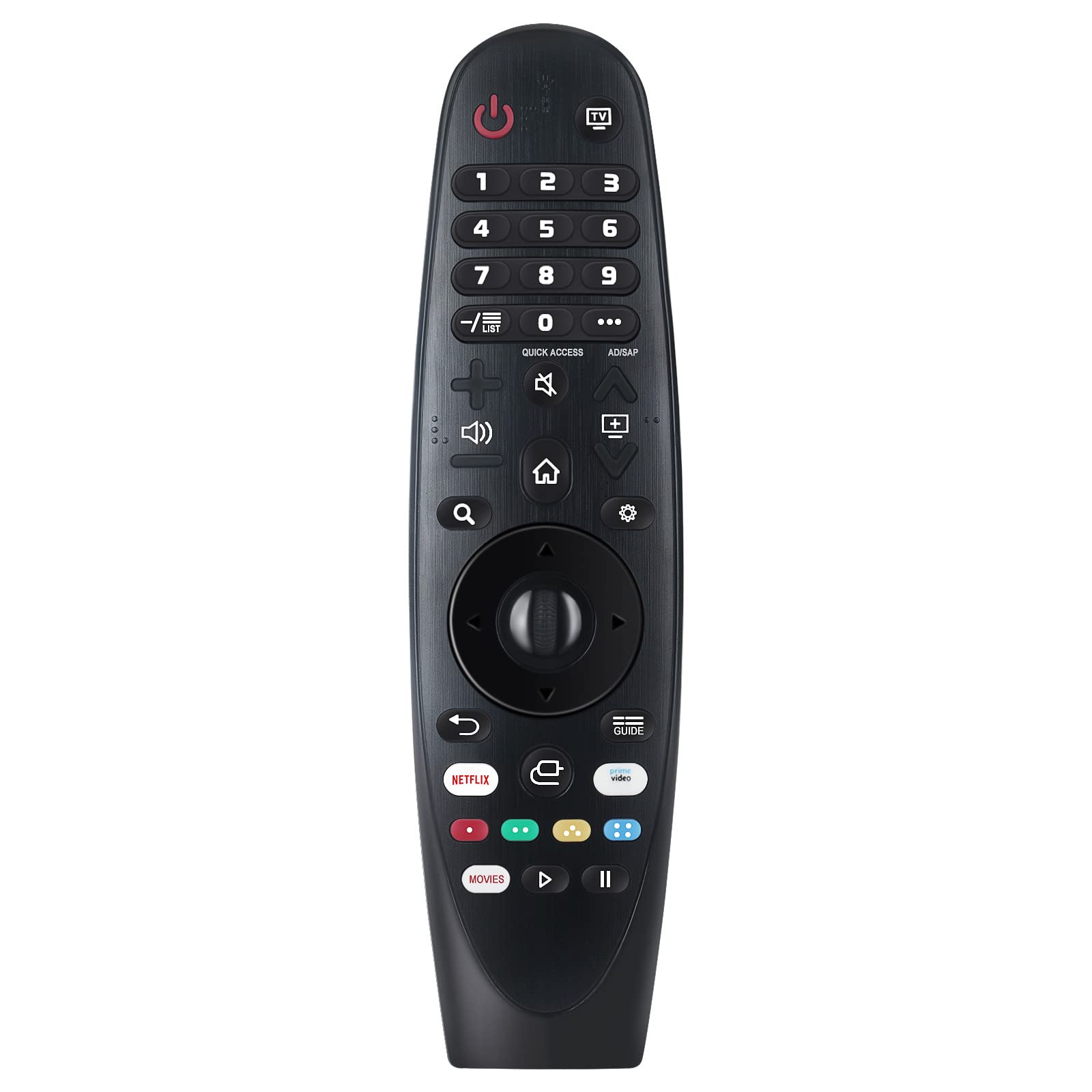 VINABTY AKB75855501 MR20GA Replace Infrared Remote Control Fit for LG TV 65NANO85UNA 75NANO85UNA 55NANO90UNA 49UN7300PUF 50UN6950ZUF OLED77ZXPUA 70UN7370AUD