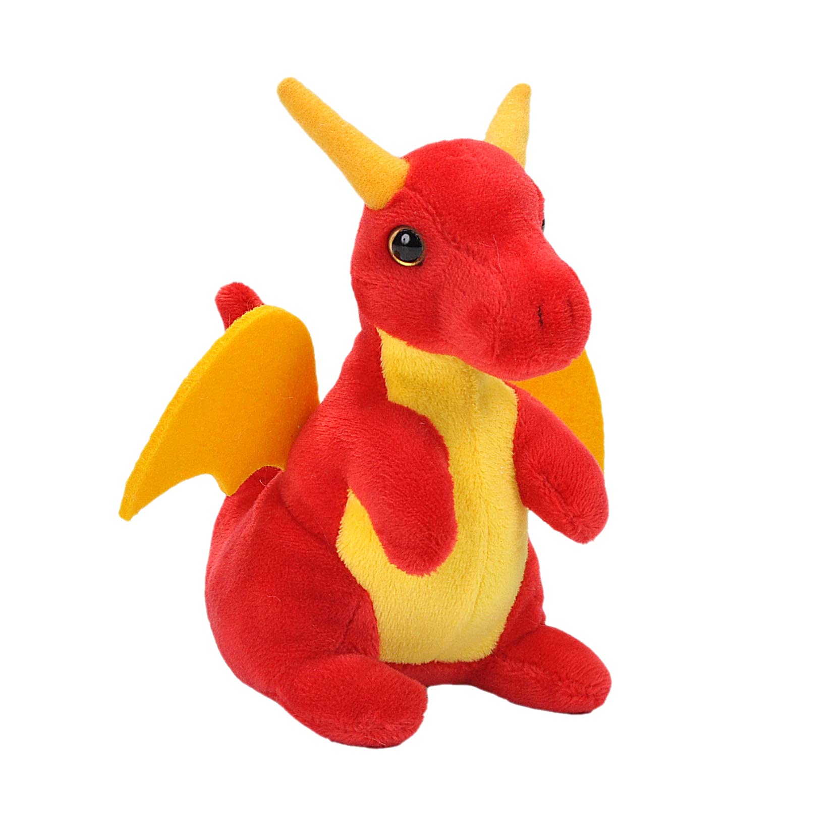 Wild Republic, Pocketkins, Dragon, Stuffed Animal, 5 Inches, Gift for Kids, Plush Toy, Fill is Spun Recycled Water Bottles