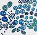 400 Pcs of Assorted Pearl Finish, Irridescent Flat Back Tear Drop Beads Cabochons Assorted Sizes 4mm-18mm