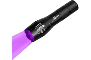 Didisky UV Light Flashlight, Handheld LED Black Light Flashlights 395 nm, Pet Urine and Stain Detector, Detect Stains on Clot