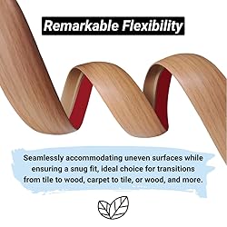 1/5 inch Height Floor Transition Strip, Self