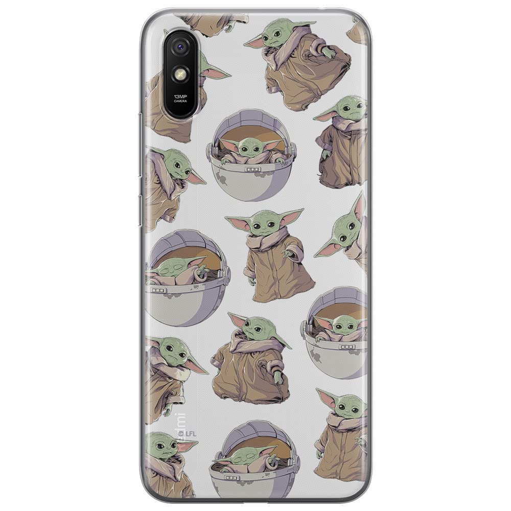 ERT GROUP mobile phone case for Xiaomi REDMI 9A original and officially Licensed Star Wars pattern Baby Yoda 028 optimally adapted to the shape of the mobile phone, case made of TPU
