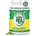 Zammex 100% Pea Protein Powder(Unflavored), 27g Protein Per Serving,Certified USDA Organic,Premium Plant Protein Powder, Vege