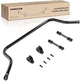 A-Premium [34mm] Front Suspension Stabilizer Bar Assembly Sway Bar Kit | with Sway Bar Link &amp; Bushing &amp; Bracket, Compatible with Chevy Silverado 1500/1500 HD Classic, GMC Sierra 1500/1500 HD
