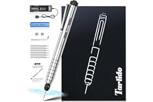 Tarlido Engraving Pen, USB Rechargeable Cordless Rotary Tools, Professional Mini Carving Machines Portable DIY Engraver Machine for Metal to Wooden, Glass, Jewelry-Silver