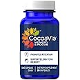 CocoaVia Memory & Focus Brain Supplement, 30 Day, Cocoa Flavanol Blend, Lutein, Added Caffeine for Boost. Improve Cognitive Function, Attention, Vegan & Plant Based, 30 Capsules