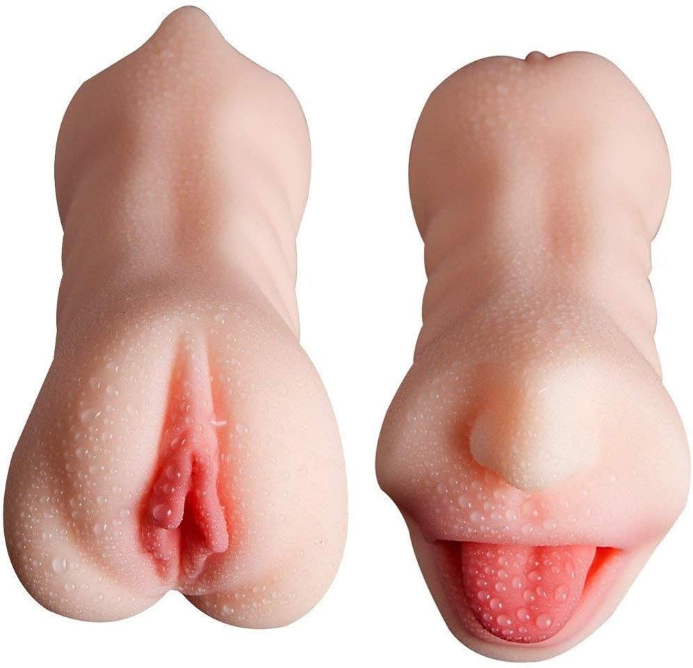 Rêálistic 2 in 1 Artǐficiál Real P'ôçkêt P'ûššey Sexy Underwear Toys for Men