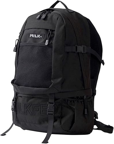 Amazon ミルクフェド リュック レディース ブラック Milkfed リュックサック レディース 通学 高校生 バックパック Embroidery Big Backpack ブラック Free 背負子 ベビーキャリア 通販