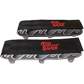Rod Saver SM6 Vertical Mount Rod Saver, Holds (6) Rods, Black Finish