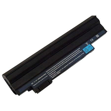 Laptop-Akku Aspire One D255 11.1 4400mAh/49Wh kompatibel mit Acer Aspire One 360 | 522 | 722 | D255 | D260 | D255E | D257 | D