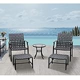 Amazon Com Highland Knolls Padded Sling 5 Piece Leisure Set Garden Outdoor