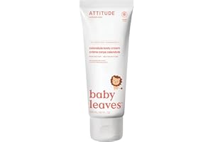 ATTITUDE Body Cream for Baby, Made in Canada, EWG Verified, Made with Naturally Derived Ingredients, Vegan, Pear Nectar, 200 