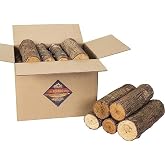 Smoak Firewood - Kiln Dried Premium USDA Certified Firewood (Uncut Rounds (16inch Logs) 100-120lbs)