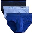 2(X)IST mens Essential Cotton No Show Brief 3-pack