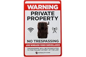 Stealth Cam Live Wireless Video Surveillance Sign