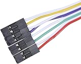 Wresetly 2 Pieces PC ATX Power Reset Switch Cable Red Green LED 65cm view 8