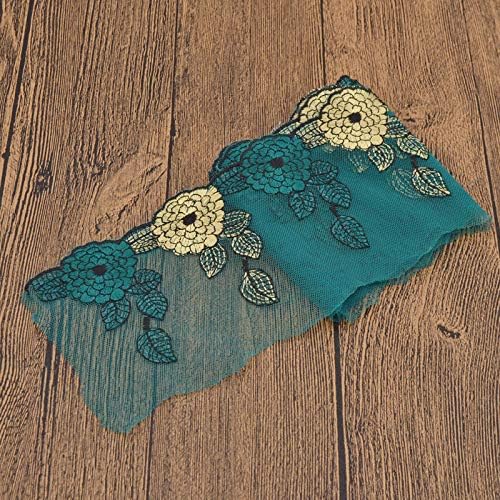 MOPOLIS Lace Trims Elegant Flowers Embroidered Tulle Apparel Dress Trimmings Accessories | Model - #1