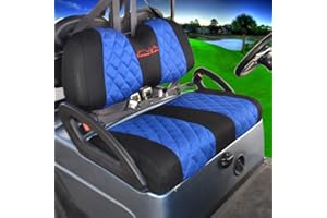 Golf Cart Seat Covers Fit to Club Car Precedent,DS and Yamaha,Breathable Washable Polyester Mesh Cloth. Renew Your Golf Cart.