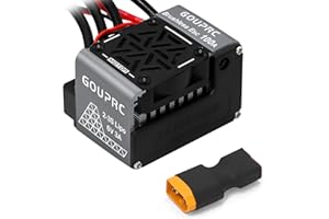 GOUP RC GOUPRC 100A Brushless ESC 2-3S Waterproof Electric Speed Controller for 1/10 Scale Accessories RC Truck Off-Road Car
