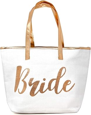 silver beach bag with zip
