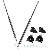 30in 65lb/289N Gas Strut with Mounting Bracket lgp8-306-60 | OE# c16-17261, 2 set shock spring lift support, for RV camper outside kitchen cabinet truck tonneau cover basement door